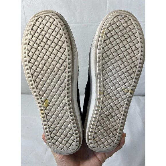 Steve Madden Ladies Wedge Sneakers Suede Leather Upper Size 7 Sultan Sul0291 - Picture 8 of 14